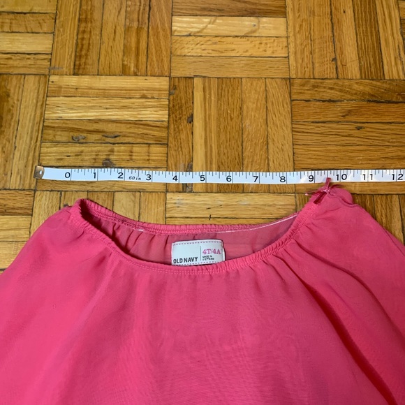Lightweight Pink Layered Girls Ballet Dance Skirt - Picture 6 of 7